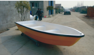 380型玻璃钢保洁船(手划船）